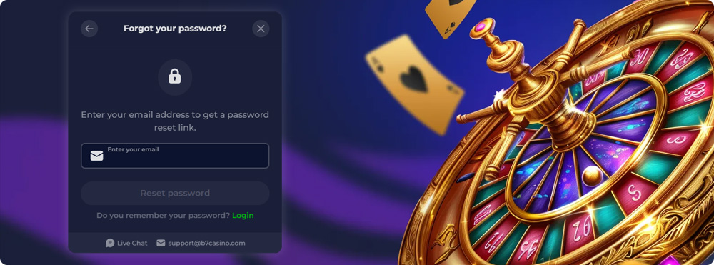 B7casino Login Issues